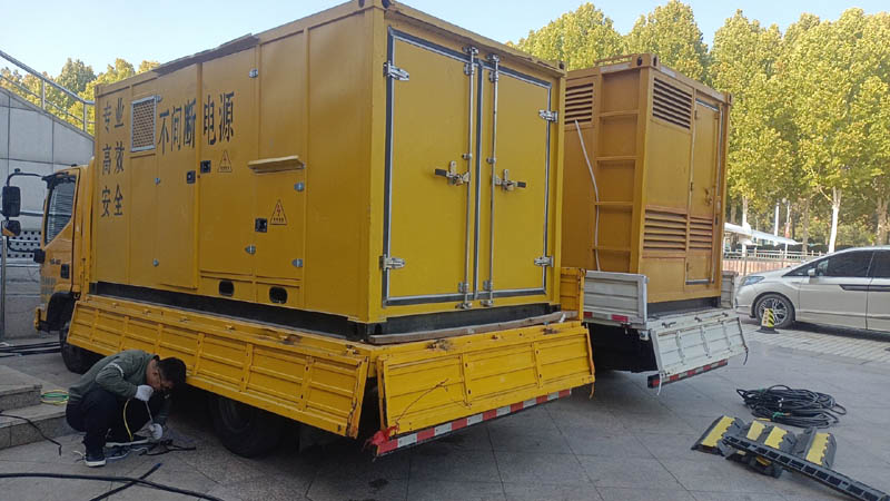曹县柴油发电机组和UPS电源配合使用时的注意事项